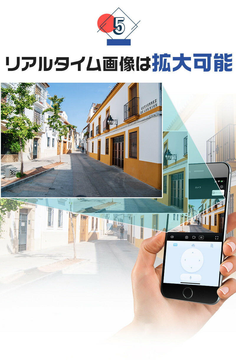 800万画素30倍ズームレンズパンチルト搭載防犯カメラ！C-GB218