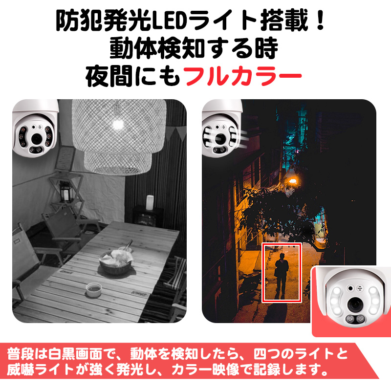 300万画素電球型屋外用防犯カメラ【dk-dp18】 300万画素電球型屋外用防犯カメラ【dk-dp18】