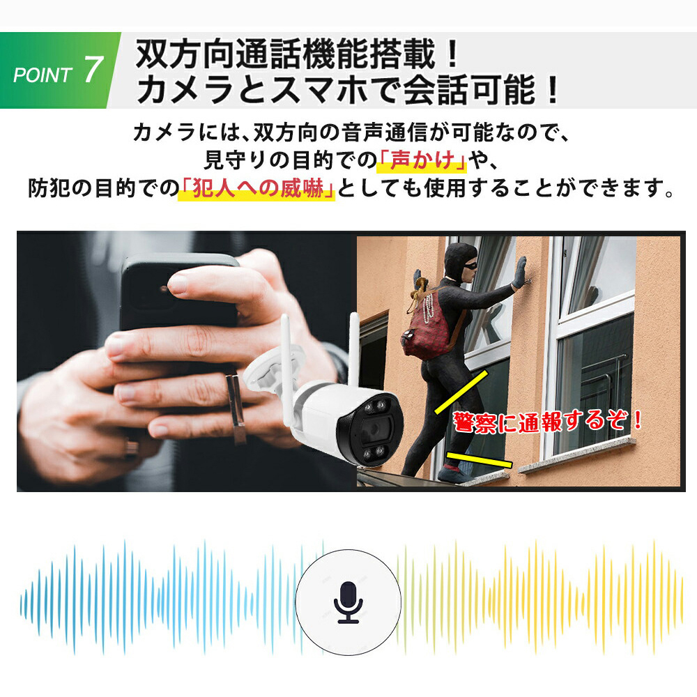 新登場】コスパ最高！最新防犯カメラ4台セット 店舗・オフィスへ