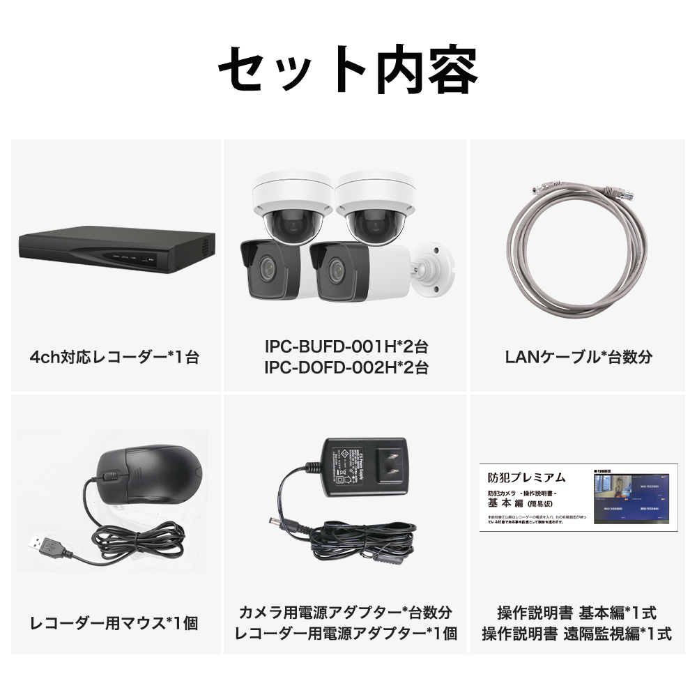 防犯カメラ 録画機 NVR PoEカメラ 有線 LANケーブル GENBOLT Amazon | GENBOLT 4K 防犯カメラ録画機 10チャンネル PoE有線 NVR 防犯